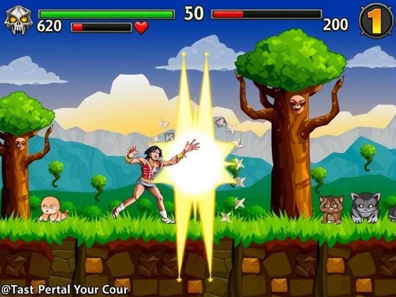 Transcendent Nut Thrust Gameplay Screenshot